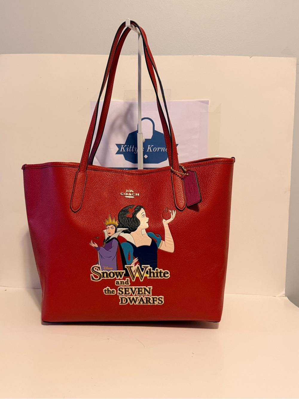 NWOT Coach Limited Edition X Disney Snow White City Tote